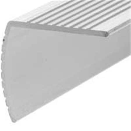 Thermwell Products H4128FS3 Silver Stair Edge; 1.12 In. X 36 Ft.